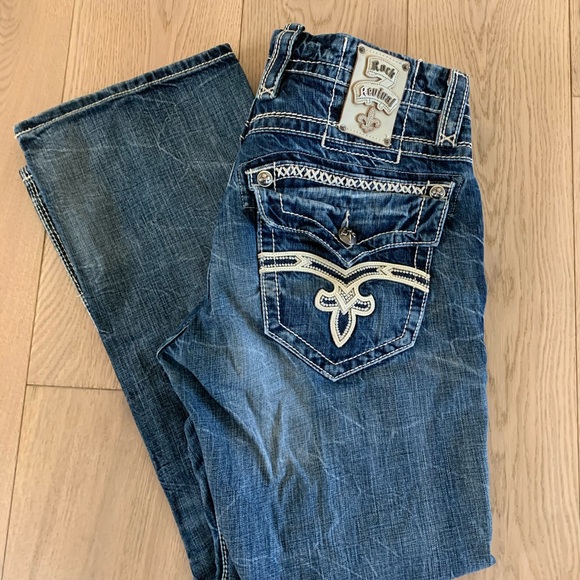 Rock Revival Jeans | Mens Rock Revival Relaxed Straight Leg Jeans | Poshmark